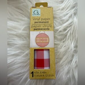 🧡10/$10 Red Vinyl Paper